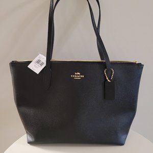 Coach Zip Top Tote